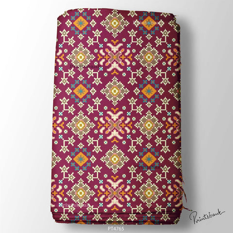 Wholesale Patola Printed Fabric in Surat