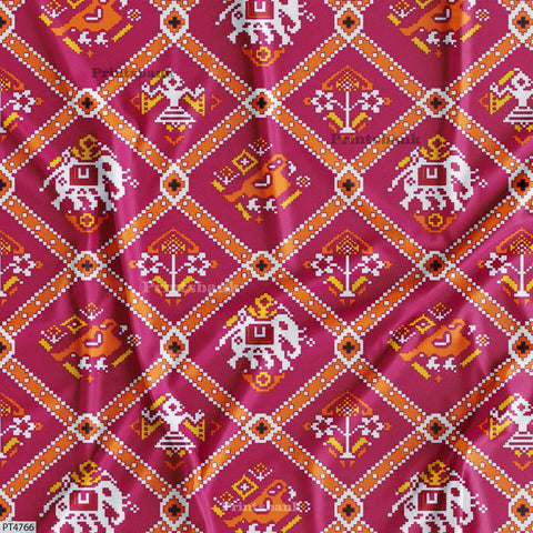 Wholesale Patola Printed Fabric in Surat