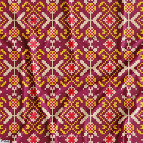 Wholesale Patola Printed Fabric in Surat