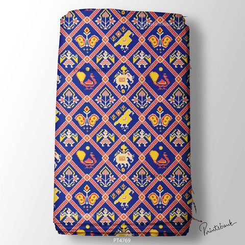 Wholesale Patola Printed Fabric in Surat