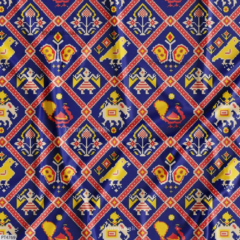 Wholesale Patola Printed Fabric in Surat