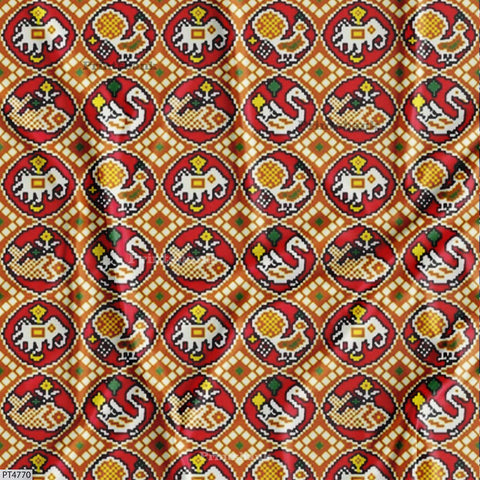 Wholesale Patola Printed Fabric in Surat