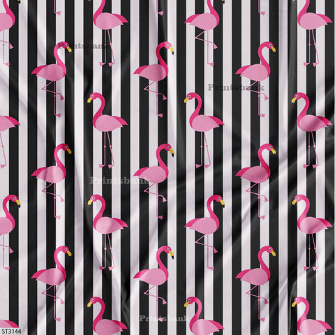 Stripes Digital Printed Fabric Supplier