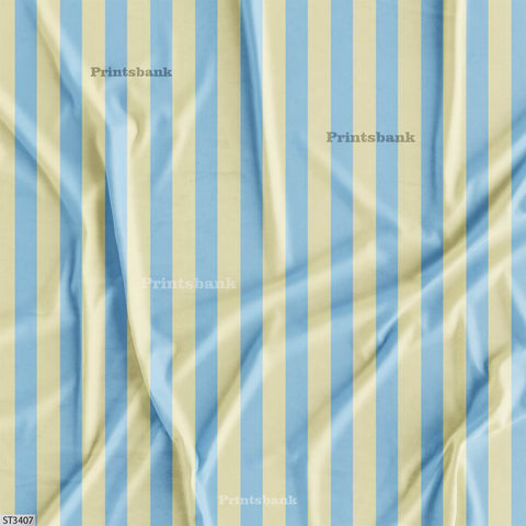 Wholesale Stripes Printed Fabric in Surat