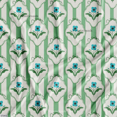 Stripes Fabric For Dresses