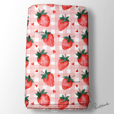 Checks Digital Printed Fabric Supplier