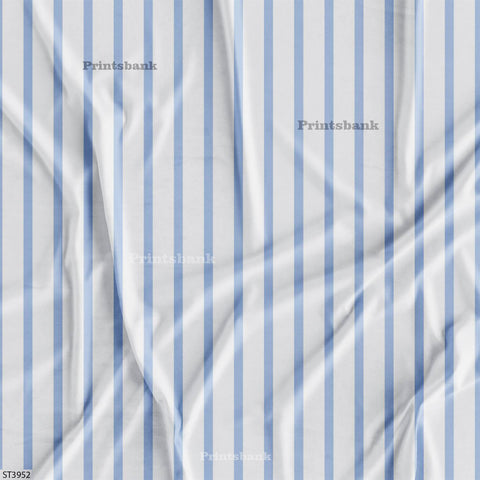 Stripes Printed Fabric For Dresses cloths