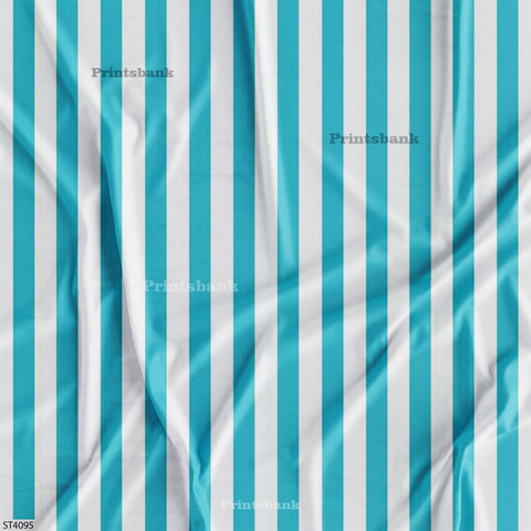 Stripes Printed Fabric For Dresses cloths
