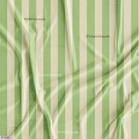 Stripes Printed Fabric For Dresses cloths