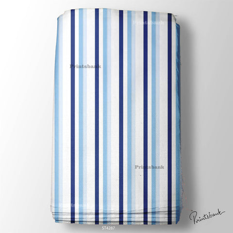 Stripes Printed Fabric For Dresses cloths