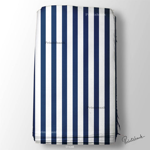 Stripes Printed Fabric For Dresses cloths