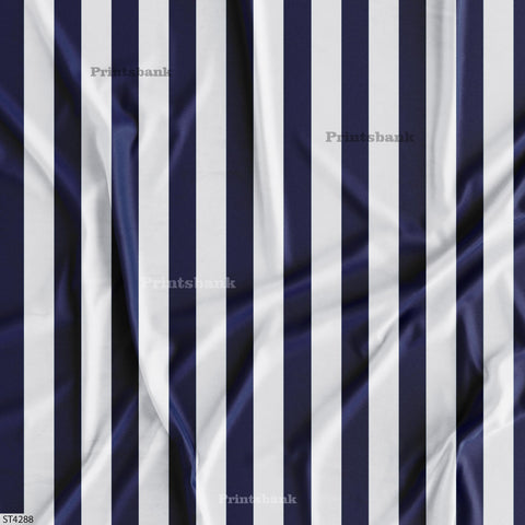 Stripes Printed Fabric For Dresses cloths
