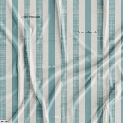 Stripes Printed Fabric For Dresses cloths