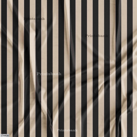 Stripes Printed Fabric For Dresses cloths
