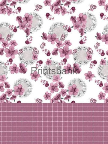 Wholesale Cambric Dress Material Top & Bottom Set