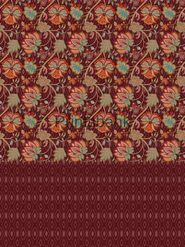 Wholesale Cambric Dress Material Top & Bottom Set