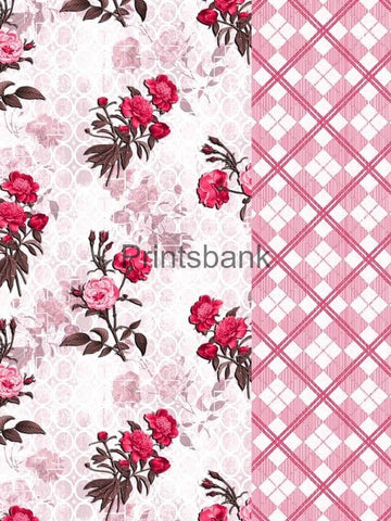 Wholesale Cambric Dress Material Top & Bottom Set