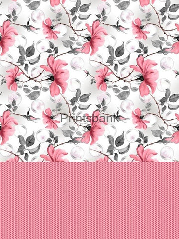Wholesale Cambric Dress Material Top & Bottom Set