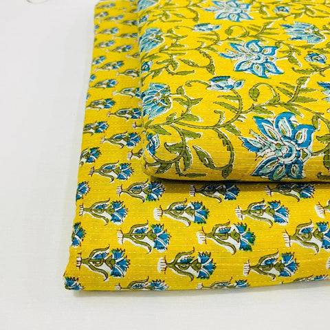 OFFER! 100% Pure Cotton Doria Work Digital Fabric Top & Bottom Set