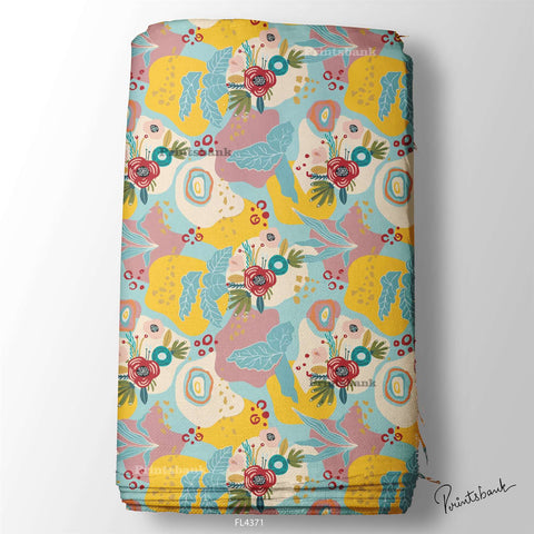 Wholesale Floral Printed Fabric in Surat