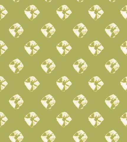 Pista Green Bandhani Digital Printed Fabric Material