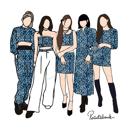 Trending Batik Print Fabric