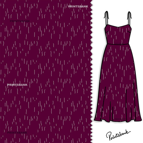 Wine Lover Digital Printed Fabric Material