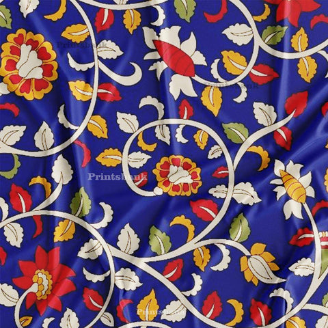 Trending Kalamkari Print Fabric
