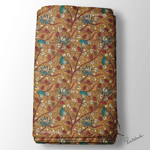 Trending Kalamkari Print Fabric