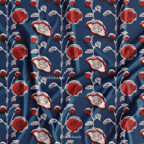 Trending Kalamkari Print Fabric