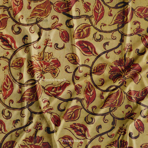 Trending Kalamkari Print Fabric