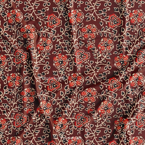 Trending Kalamkari Print Fabric