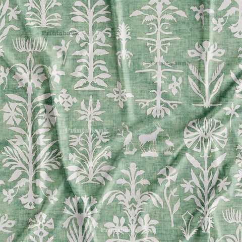Trending Kalamkari Print Fabric