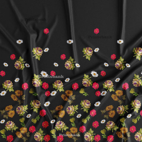 Black Printed Fabric For Wholesale Online