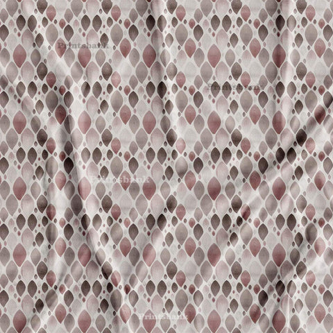 Designer Color Leaf Digital Printed Clothing Material